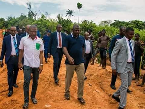 Ihedioha Inspects Some Abandoned Projects In Oguta