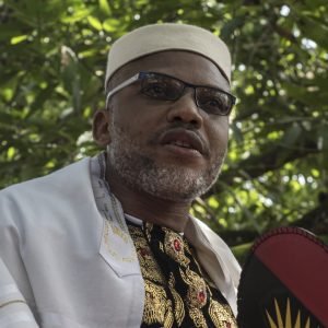 Nnamdi Kanu, leader of the Indigenous People of Biafra