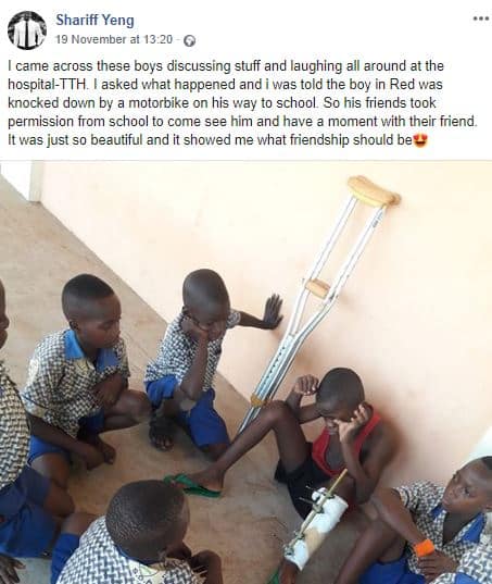 Primary School Pupils Melt Hearts As They Visit Their Sick Friend In The Hospital