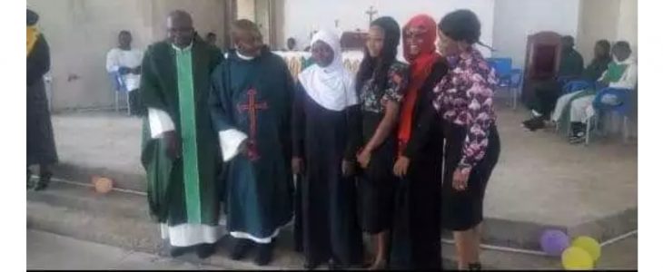Kanayo O. Kanayo, Two Ex-Muslim Sisters Baptised In Catholic Church