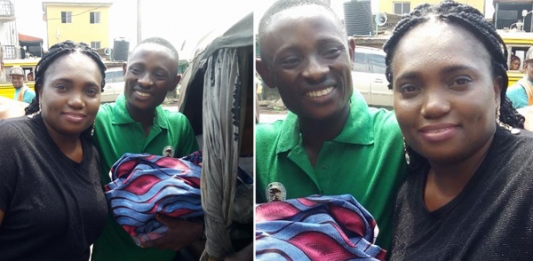 Man Helped Woman Deliver Baby Inside Keke After She Was Sent Away From A Hospital