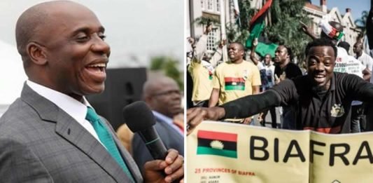 former deputy senate president dr leader mazi nnamdi kanu former deputy senate president chibuike amaechi in spain deputy senate president dr We Disgraced Amechi Today, We’re Ready To Humiliate Others – Ipob Threatens (Video) - Anaedo Online
