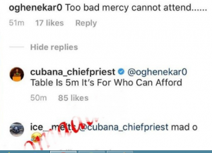 Cubana Chief Priest Shades Mercy (Photos)