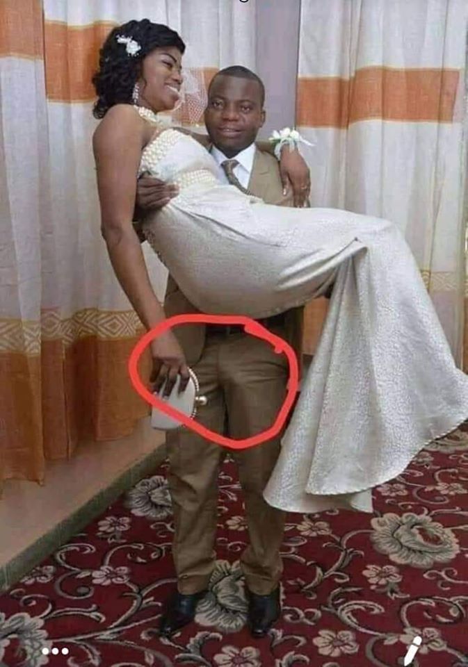Drama As Man Suffers Erection At His Wedding Ceremony (Photo)