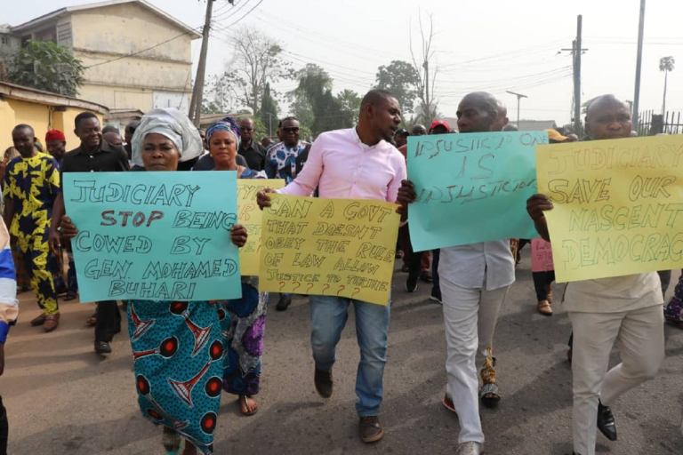 Abians Protest