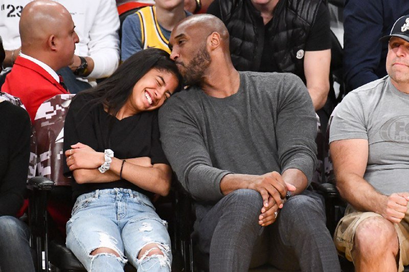 Kobe Bryant And Daughter