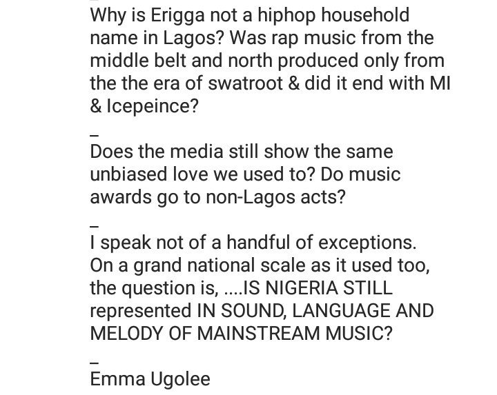 "Why Are Most Top Artists Are From The Southwest?" - Emma Ugolee Laments