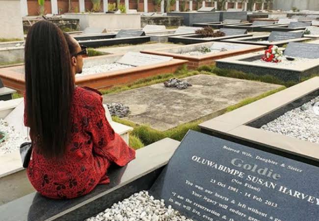 Why I Keep Visiting Goldie’s Grave 7 Years After Her Death - Denrele Edun