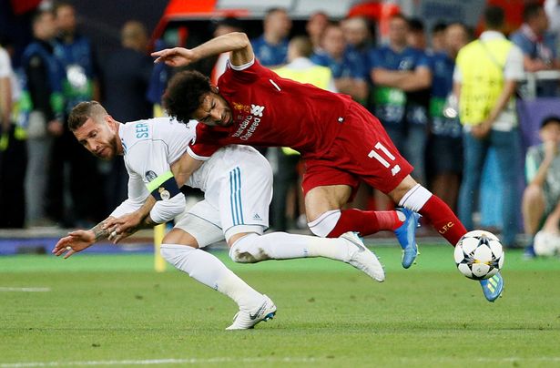 Ramos Dislocated Salah’s Shoulder Intentionally - Chiellini