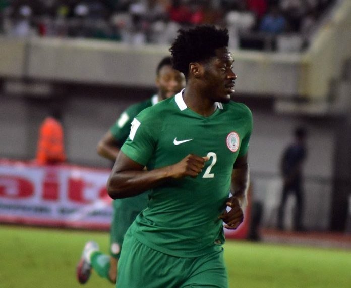 Nigeria and Fulham right back Ola Aina