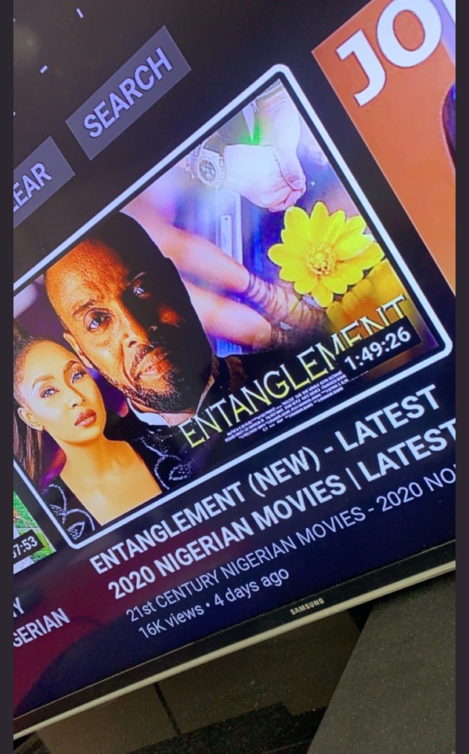 Barely Two Weeks After Will Smith And Wife’s Saga, Nollywood Releases New Movie Titled ‘Entanglement’