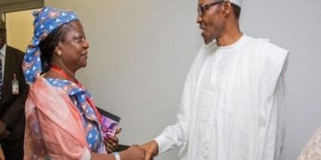 President Buhari Replaces Lauretta Onochie As INEC Commissioner Nominee