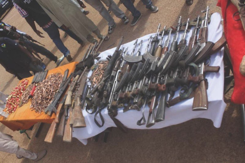 Repentant Bandit Surrender Dangerous Weapons, AK 47 Rifle The Least In Zamfara