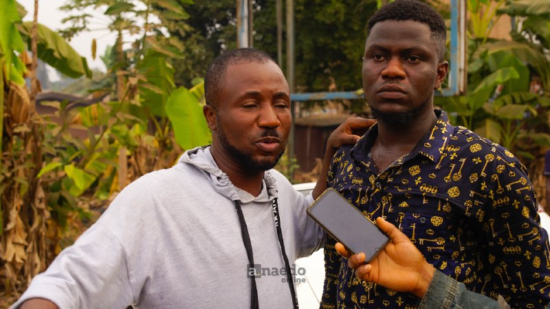 Prince Gozie Okeke and Ebubedike speaking to our reporter