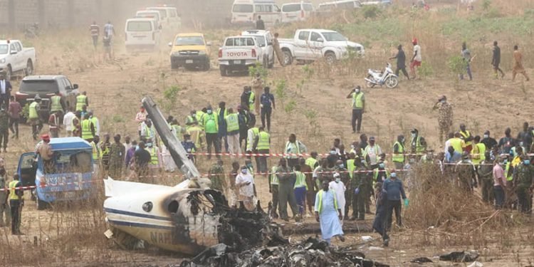 Abuja Jet Crash: Buhari Reacts To Death Of NAF Officers