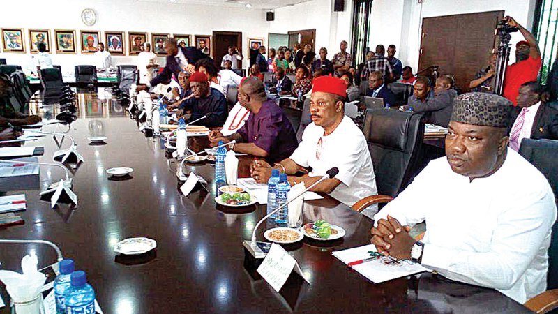 JUST IN: South East Govs, Leaders Meet On Insecurity In The Zone