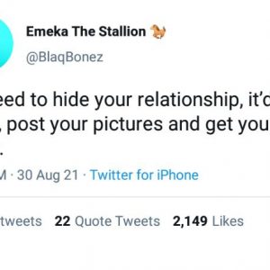 Alexx Ekubo Engagement Breakup: Rapper, Blaqbonez Gives Relationship Advice