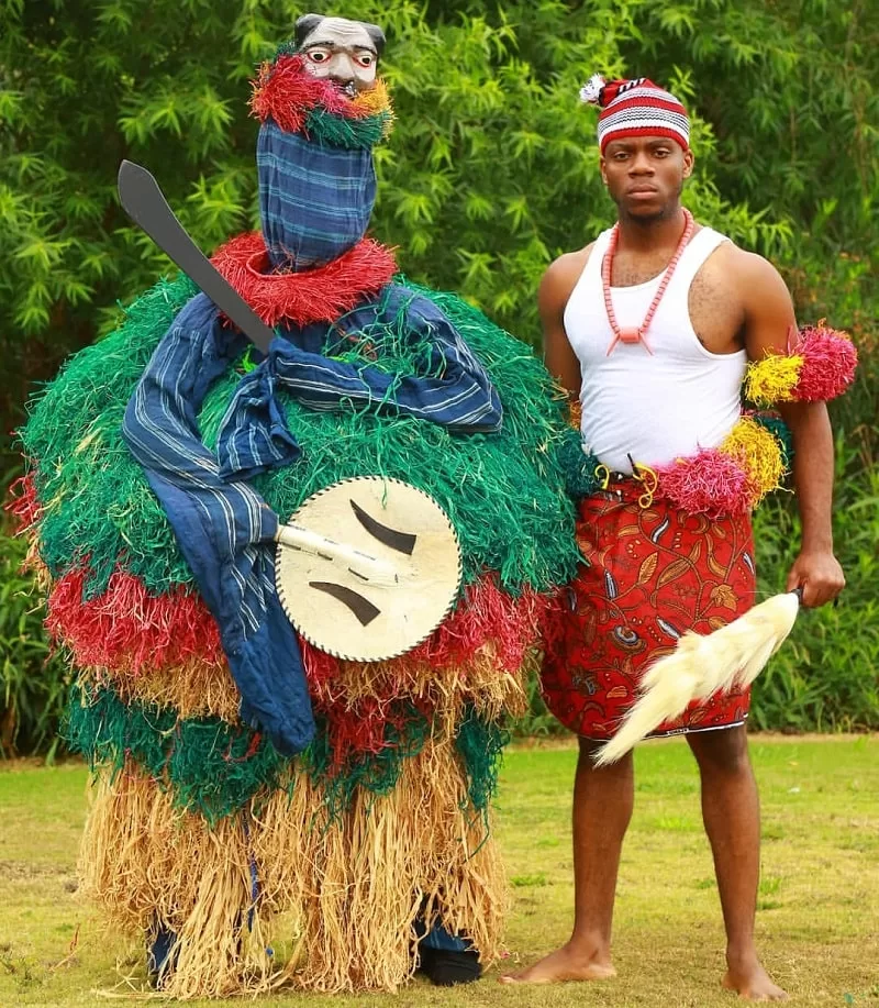 masquerade cult initiation in igboland iba otu mmanwu