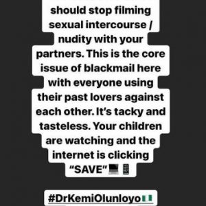 Journalist, Kemi Olunloyo Reacts To Tonto Dikeh And Kpokpogri’s Saga