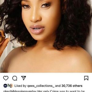 Popular Nollywood actress, Nkechi Blessing Sunday has reached out to her colleague, Tonto Dikeh amid her relationship drama.