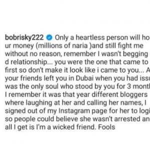 Fans Attack Bobrisky As He Continues To Shade Former Bestie, Tonto Dikeh