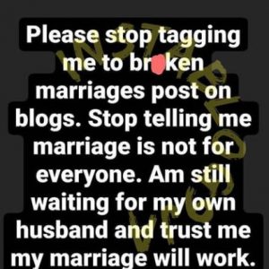 Actress Inem Peter replies people tagging her to ‘failed marriages’ posts