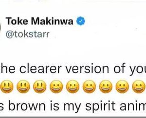 ‘He's My Spirit Animal’ Toke Makinwa Reveals Male Celebrity
