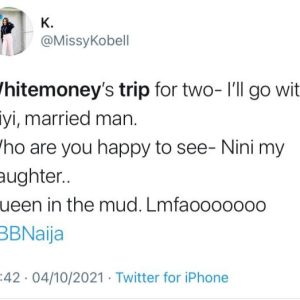 See Reactions As Whitemoney Shuns Queen, Picks Niyi For Sponsored Two-Person Trip To Dubai
