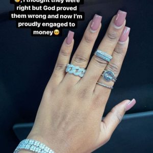 BBNaija’s Angel Flaunts Engagement Ring, Reveals Her Lover