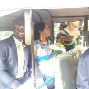 AMAZING! Couple Arrive Wedding Venue In A Tricycle In Delta State