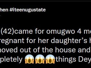 LATEST: Mother-In-Law On ‘Omugwo’ Gets Pregnant For Her Daughters Husband