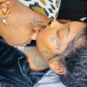 Singer Summer Walker And Boyfriend Tattoo Each Other’s Names On Their Faces ((Photos)