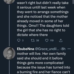 Lady Calls Off Her Wedding Because Of Her Prospective Mother-In-Law