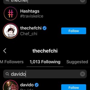 LATEST: Davido And Chioma Follow Each Another Back On Instagram