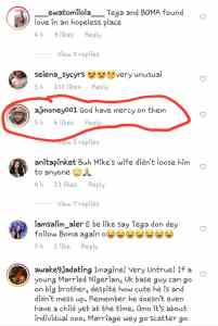 Again, Tega's Husband Raises Speculations About Their Marriage With A Recent Post
