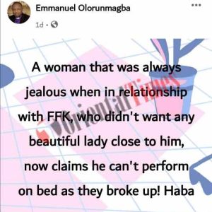 FFK's Ex Wife Precious Finally Reveals Pastor Responsible For Their Problems