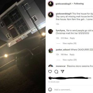 Photo Of Kemi Olunloyo’s Alleged Residence In Lagos Surfaces Online