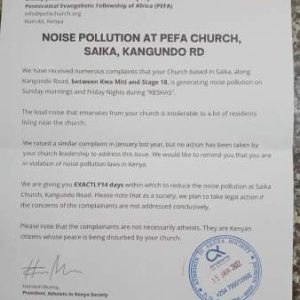 Noise Pollution: Atheists Threaten Legal Action Against Church