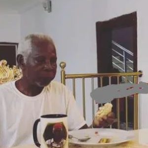 See How Genevieve Nnaji Celebrated Father, Theophilus At 86 