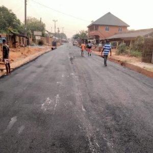 Reactions As Obi Cubana Begins Road Construction In Oba Community