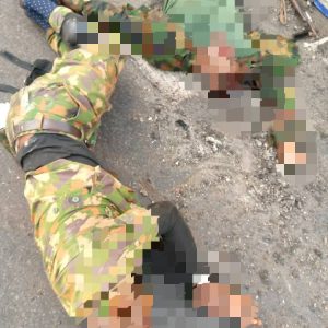 Anambra: 5 Soldiers Die In Accident On Their Way To Repel Alleged IPOB’s ESN Attack (Video/Photos)