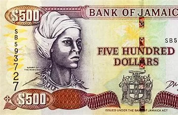 The Queen of the Mountains: Nanny of the Maroons Depicted on the Jamaican 500 Dollars Note