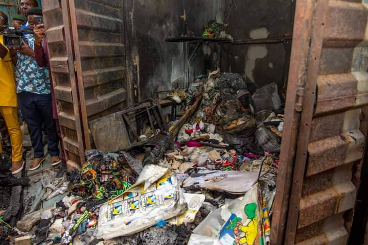 The dilapidated state of Ahia Ohuru (New Market) along Ngwa Road in Aba.