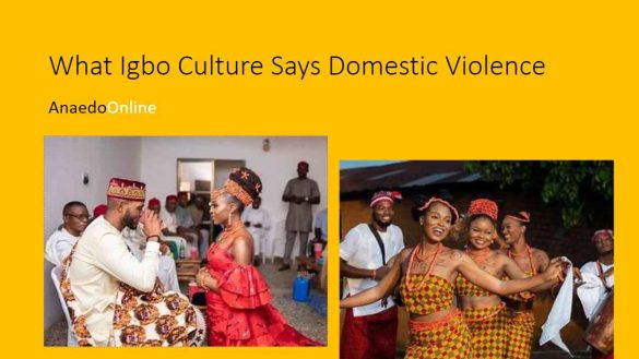 igbo culture adresses domestic violence